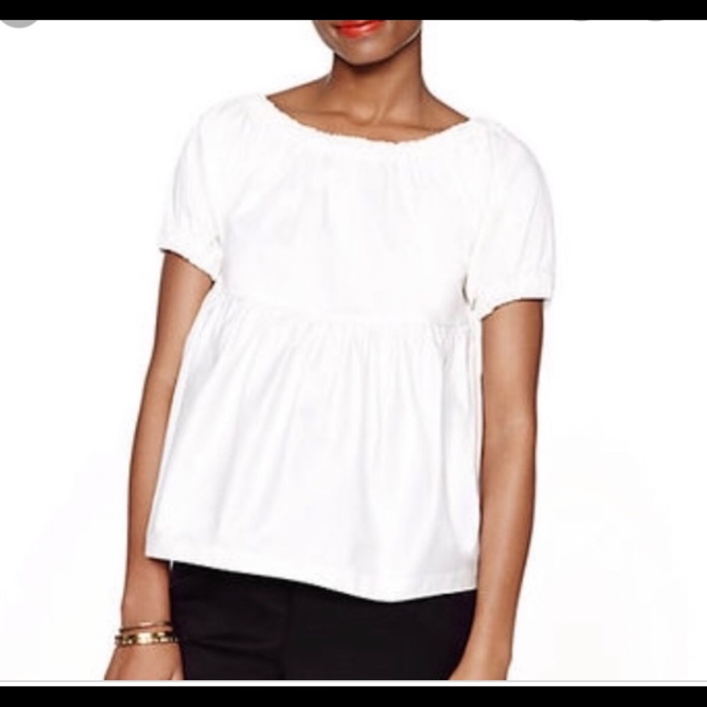 Kate Spade Cotton Sateen two tier top NWT